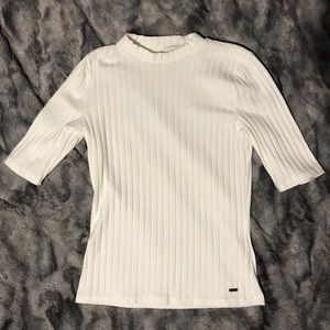 BODYCON WHITE/CREAM TOP